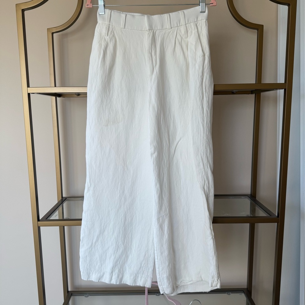 Zara Wide Leg Trousers Size S